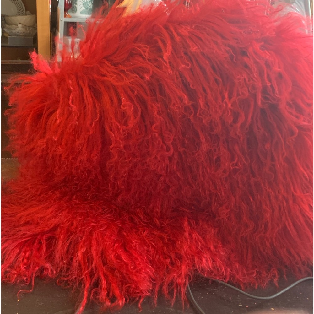 Mongolian fur Handbag